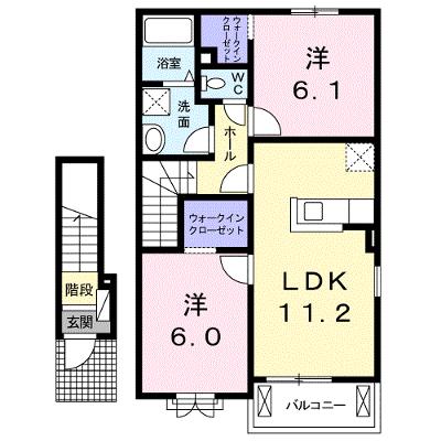 セレノ・セレーノⅡ 205【管理NO：1-019766502-02040】 ★家具家電は申し込み後に搬入します★の物件画像