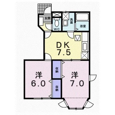 ソレイユ　Ｂ 101【管理NO：1-010719502-01010】 ★家具家電は申し込み後に搬入します★の物件画像