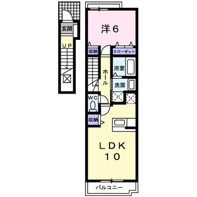 アンジュ・プロムナード 202【管理NO：1-014876501-02020】 ★家具家電は申し込み後に搬入します★ ★2026年09月中旬入居可能★の物件画像