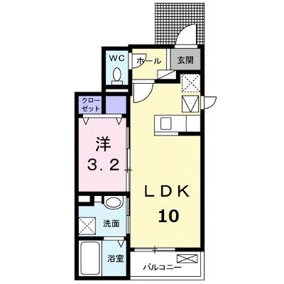 Ｍｉｌｌｉｏｎ　Ｂｅｌｌ　Ｂ 101【管理NO：1-023722802-01010】 ★家具家電は申し込み後に搬入します★ ★2026年08月下旬入居可能★の物件画像