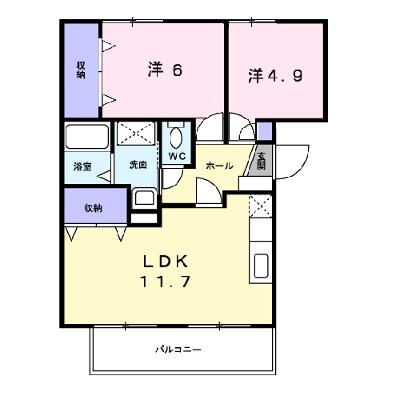 ビュ－パレスＫ２ 302【管理NO：1-006105801-03020】 ★家具家電は申し込み後に搬入します★の物件画像
