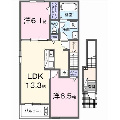 グラースソレイユ 201【管理NO：1-027570101-02010】 ★家具家電は申し込み後に搬入します★ ★2026年11月中旬入居可能★の物件画像