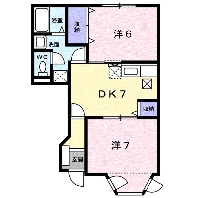 ドリーム２１　Ｃ 103【管理NO：1-099148001-01030】 ★家具家電は申し込み後に搬入しますの物件画像