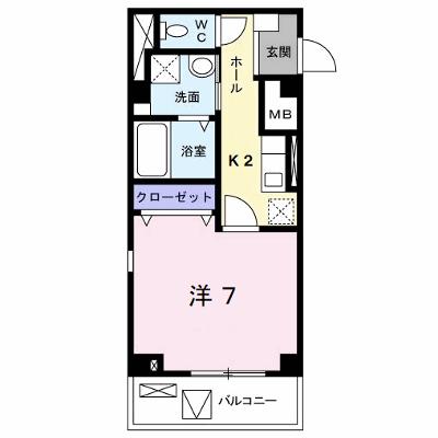 クリス戸ノ上 202【管理NO：1-015737801-02020】 ★家具家電は申し込み後に搬入しますの物件画像
