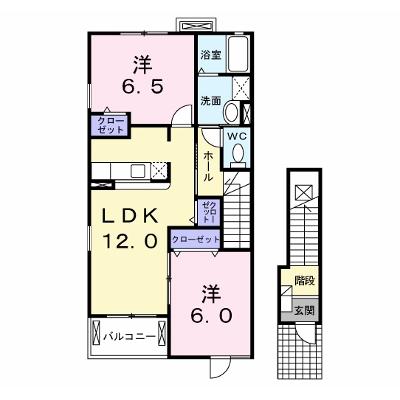 アブニールソレイユ　Ｂ 201【管理NO：1-014372902-02010】 ★家具家電は申し込み後に搬入します★の物件画像