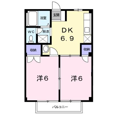 グリーンハイツ柴田Ⅱ 203【管理NO：1-005184402-02030】 ★家具家電は申し込み後に搬入します★ ★2026年08月中旬入居可能★の物件画像