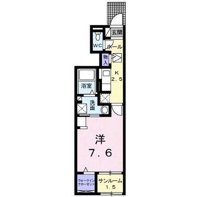 ロイヤルドリーム 102【管理NO：1-025992201-01020】 ★家具家電は申し込み後に搬入します★ ★2026年08月下旬入居可能★の物件画像