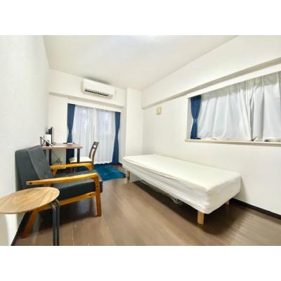★格安キャンペーン実施中★　室内動画あり・G-Style.BBwf東京　JR山手線　五反田駅前1B（禁煙）【嬉しいインターネット料金込み♪食器類や調理器具等の生活備品も日額料金に含んでいます♪】の物件画像