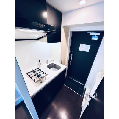 ★最短8月5日より入居可能★　室内動画有り・G-style.BBwf東京　月島駅前3A（禁煙）【嬉しいインターネット料金込み♪食器類や調理器具等の生活備品も日額料金に含んでいます♪】の物件画像