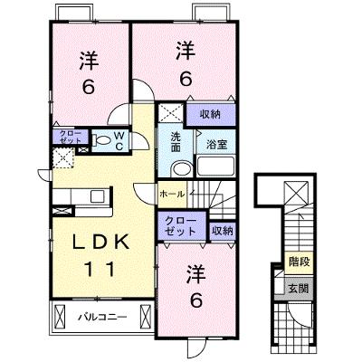 クリスタル　Ｃ 204【管理NO：1-014438603-02040】 ★家具家電は申し込み後に搬入します 2026年09月中旬入居可能の物件画像