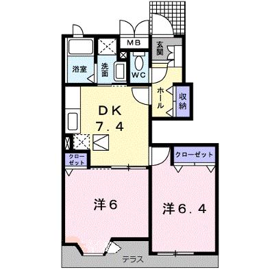 スウィート・オブ・ハートＡ 103【管理NO：1-012746901-01030】 ★家具家電は申し込み後に搬入します 2026年08月下旬入居可能の物件画像