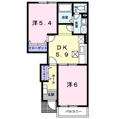 シャン・ド・フルール　Ａ 103【管理NO：1-012355601-01030】 ★家具家電は申し込み後に搬入します 2026年09月上旬入居可能の物件画像