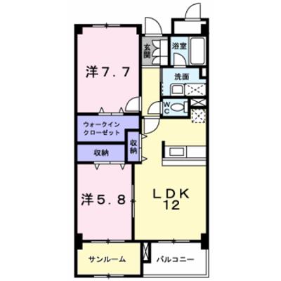 シャトー　グラース 202【管理NO：1-013008401-02020】 ★家具家電は申し込み後に搬入します★ ★2026年08月下旬入居可能★の物件画像