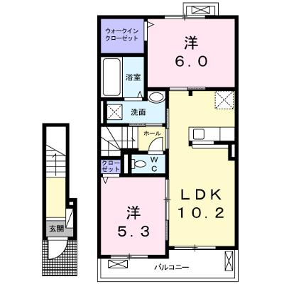 マグノリア 203【管理NO：1-025972402-02030】 ★家具家電は申し込み後に搬入します★ ★2026年09月中旬入居可能★の物件画像