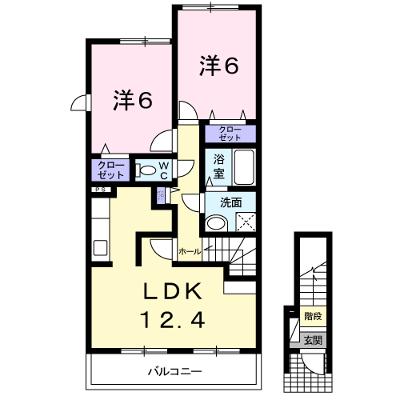ラッフィナート 201【管理NO：1-015624501-02010】 ★家具家電は申し込み後に搬入します★ ★2026年09月中旬入居可能★の物件画像