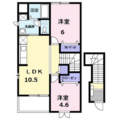 コンステラシオン 201【管理NO：1-012408001-02010】 ★家具家電は申し込み後に搬入します★ ★2026年09月上旬入居可能★の物件画像