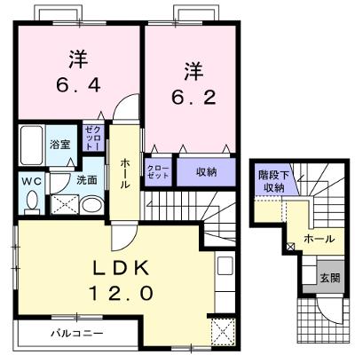 さくら　Ｂ 201【管理NO：1-013931502-02010】 ★家具家電は申し込み後に搬入します★ ★2026年08月下旬入居可能★の物件画像