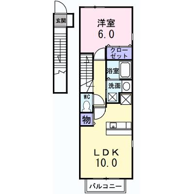 フェルト　Ｍ 201【管理NO：1-012784501-02010】 ★家具家電は申し込み後に搬入します★の物件画像