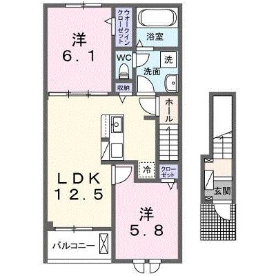パークヒルズ利根六番館 202【管理NO：1-028263801-02020】 ★家具家電は申し込み後に搬入します★ ★2026年09月上旬入居可能★の物件画像