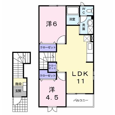 クレセント２１Ｃ 201【管理NO：1-009524901-02010】 ★家具家電は申し込み後に搬入します 2026年08月下旬入居可能の物件画像