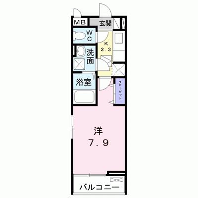 ライジング・プレイス 109【管理NO：1-025225701-01090】 ★家具家電は申し込み後に搬入します★の物件画像