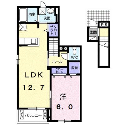 モデッサ１５ 205【管理NO：1-023579401-02050】 ★家具家電は申し込み後に搬入します 2026年09月中旬入居可能の物件画像