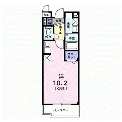 プリムローズ　Ⅱ 203【管理NO：1-015597201-02030】 ★家具家電は申し込み後に搬入します 2026年09月上旬入居可能の物件画像