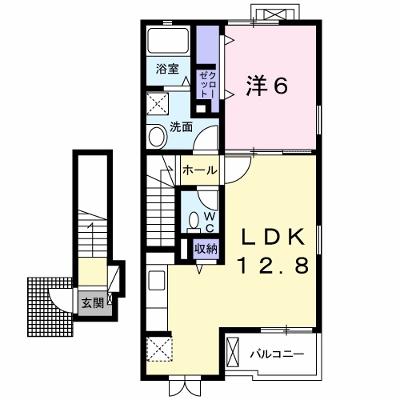 ドルフィン　Ａ 201【管理NO：1-020593301-02010】 ★家具家電は申し込み後に搬入します 2026年10月中旬入居可能の物件画像