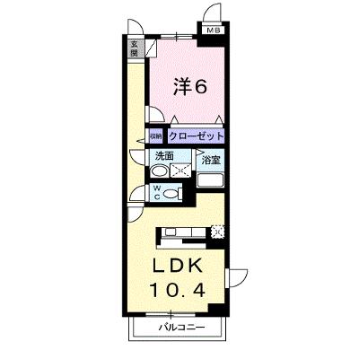 エスポアメゾンⅡ 101【管理NO：1-016113901-01010】 ★家具家電は申し込み後に搬入します★ ★2026年09月上旬入居可能★の物件画像