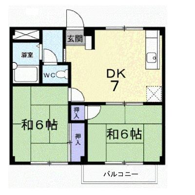 シティハイツすずき 203【管理NO：1-001049201-02030】 ★家具家電は申し込み後に搬入します★の物件画像