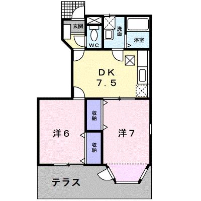 サンパティークＢ 101【管理NO：1-010726002-01010】 ★家具家電は申し込み後に搬入します★ ★2026年10月上旬入居可能★の物件画像