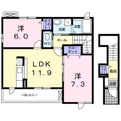 セイバリーハウス 201【管理NO：1-021263701-02010】 ★家具家電は申し込み後に搬入します★ ★2026年09月上旬入居可能★の物件画像