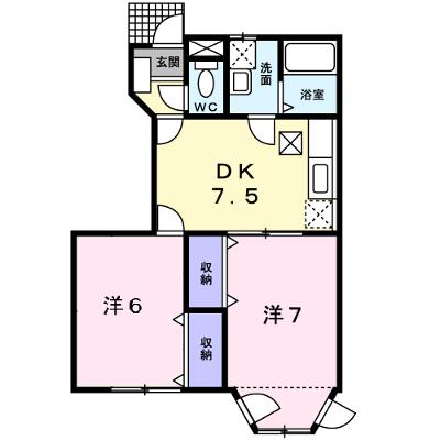 シャトー　ラ　メールＢ 102【管理NO：1-010618902-01020】 ★家具家電は申し込み後に搬入します 2026年08月下旬入居可能の物件画像