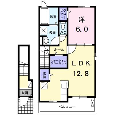 ニューグレースⅢ 203【管理NO：1-025866103-02030】 ★家具家電は申し込み後に搬入します★ ★2026年09月上旬入居可能★の物件画像
