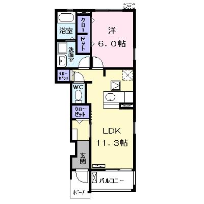 アペックス荒中 102【管理NO：1-020326801-01020】 ★家具家電は申し込み後に搬入します 2026年08月下旬入居可能の物件画像