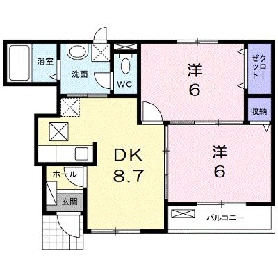 グレイス　ゼファー 105【管理NO：1-015912001-01050】 ★家具家電は申し込み後に搬入します★ ★2026年09月上旬入居可能★の物件画像
