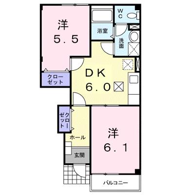 Ｒｏｓｅ　Ｈｉｌｌ 104【管理NO：1-011666901-01040】 ★家具家電は申し込み後に搬入します★ ★2026年09月中旬入居可能★の物件画像