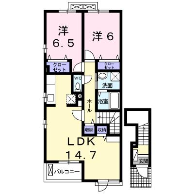 ラ・グラシアⅢ 201【管理NO：1-022611902-02010】 ★家具家電は申し込み後に搬入します 2026年08月下旬入居可能の物件画像