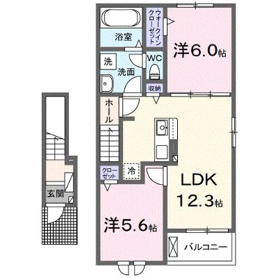 グレイスⅠ 205【管理NO：1-026768301-02040】 ★家具家電は申し込み後に搬入します 2026年08月下旬入居可能の物件画像