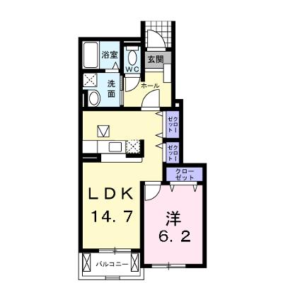 コンストライフＤ 106【管理NO：1-014447401-01050】 ★家具家電は申し込み後に搬入します 2026年09月上旬入居可能の物件画像