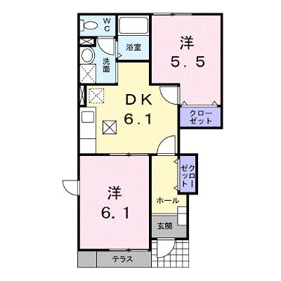 チェリークイーン 101【管理NO：1-011081101-01010】 ★家具家電は申し込み後に搬入します★の物件画像