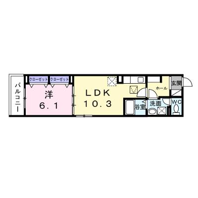 ヒカルサ和歌山城北サウス 301【管理NO：1-028559501-03010】 ★家具家電は申し込み後に搬入します 2026年12月下旬入居可能の物件画像