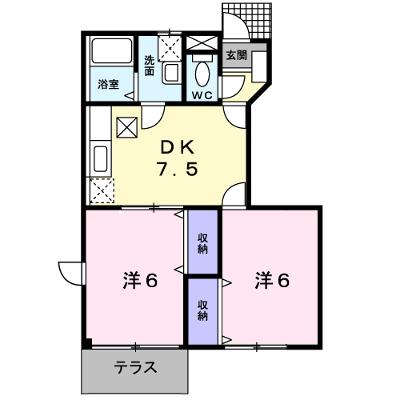 ジョイリバ－Ⅱ 102【管理NO：1-012183501-01020】 ★家具家電は申し込み後に搬入します★ ★2026年08月中旬入居可能★の物件画像