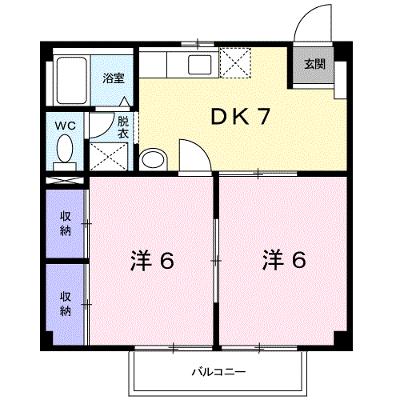 ハイツＴ＆Ｔ２ 201【管理NO：1-004722801-02010】 ★家具家電は申し込み後に搬入します★ ★2026年08月中旬入居可能★の物件画像