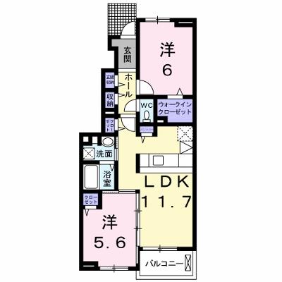エスポア　Ａ棟 102【管理NO：1-021465401-01020】 ★家具家電は申し込み後に搬入します★の物件画像