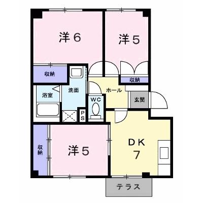 タウンヒルズＮ 102【管理NO：1-004543301-01020】 ★家具家電は申し込み後に搬入します★ ★2026年08月下旬入居可能★の物件画像