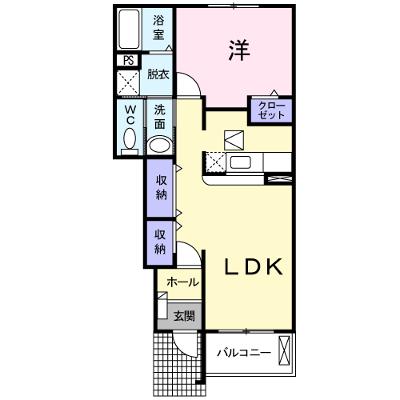 植松グランコート　Ｃ 102【管理NO：1-013589403-01020】 ★家具家電は申し込み後に搬入します★ ★2026年09月上旬入居可能★の物件画像