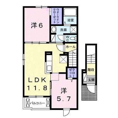 Ｓ＆Ａスクエア　ⅩⅠ 201【管理NO：1-022424702-02010】 ★家具家電は申し込み後に搬入します★ ★2026年08月下旬入居可能★の物件画像