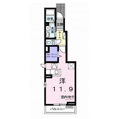 ラルジュ・翠ヶ丘五番館 102【管理NO：1-021087401-01020】 ★家具家電は申し込み後に搬入します 2026年08月下旬入居可能の物件画像