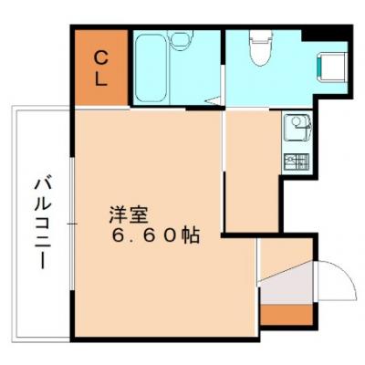 さくらす大橋15【オートロック・脱衣所あり】の物件画像
